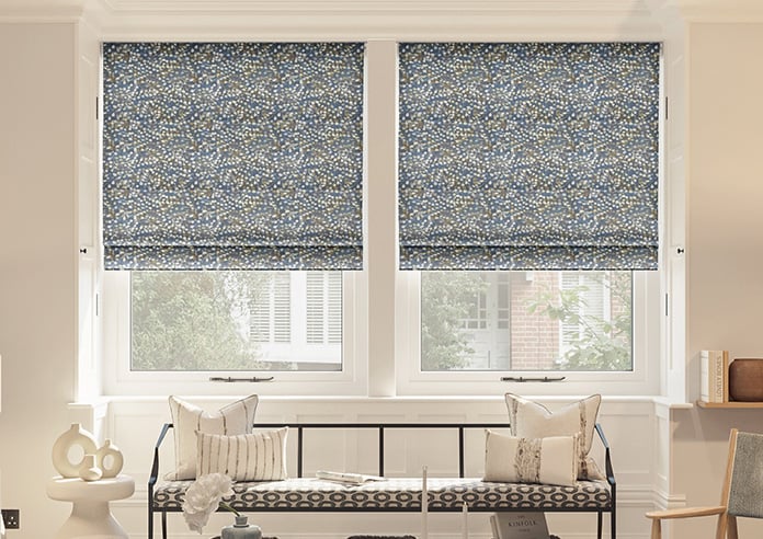 Mini Camphora, Ink - Twist&Fit Roman Blind - Image 3